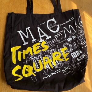 MAC TIMES SQUARE Gift Tote Bag style voyager tote Times Square 100% Cotton